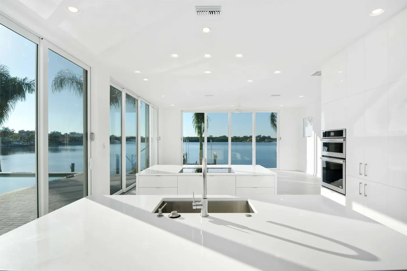 Empty interior space