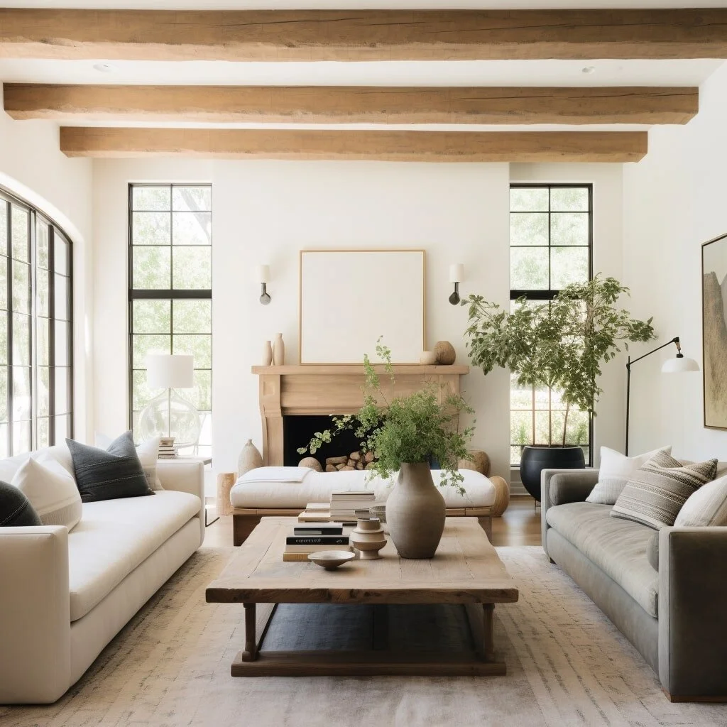 Finished interior design concept